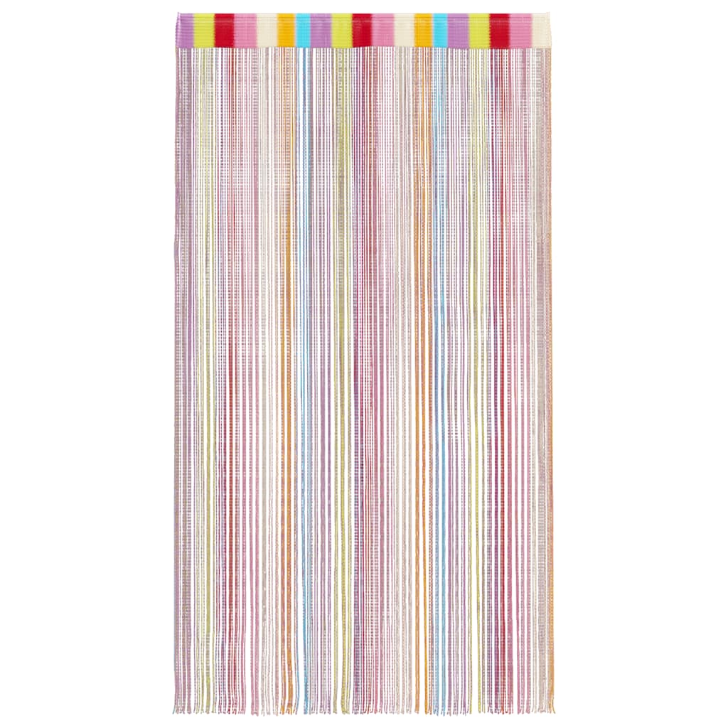 2 db többszínű zsinórfüggöny 100 x 250 cm