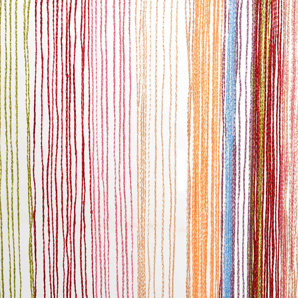 2 db többszínű zsinórfüggöny 100 x 250 cm
