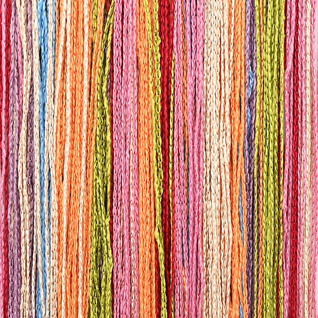2 db többszínű zsinórfüggöny 100 x 250 cm
