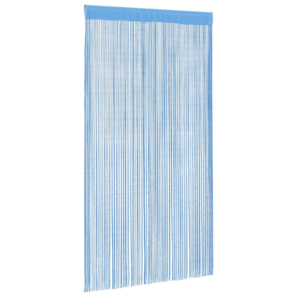 2 db világoskék zsinórfüggöny 140 x 250 cm