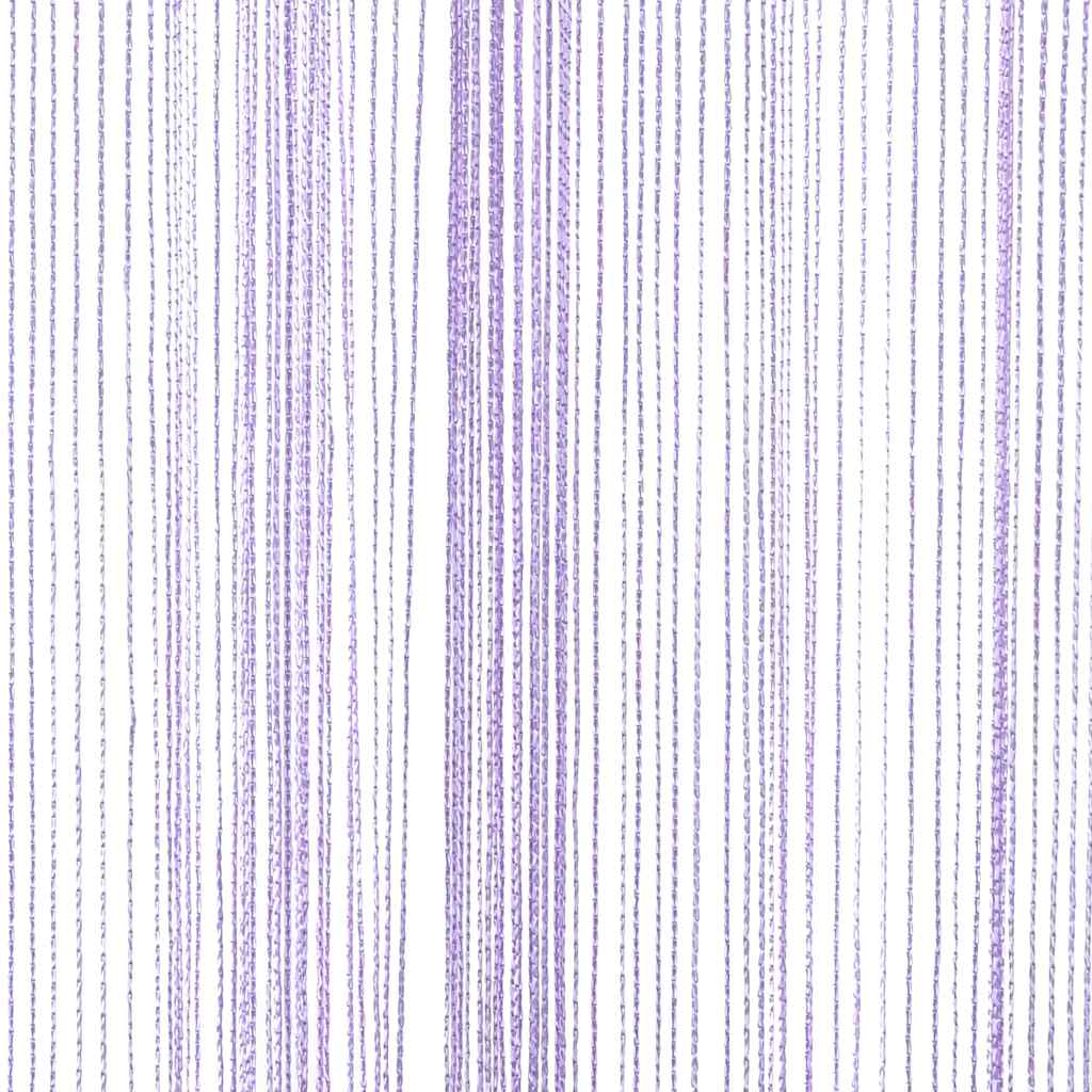 2 db lila zsinórfüggöny 100 x 250 cm