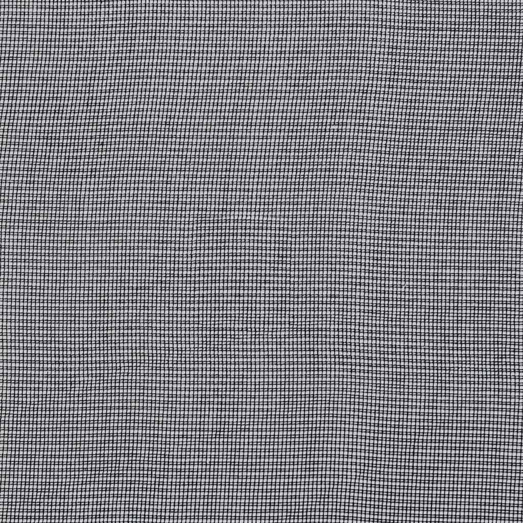 2 db fekete fátyolfüggönyök rojtokkal 140x245 cm