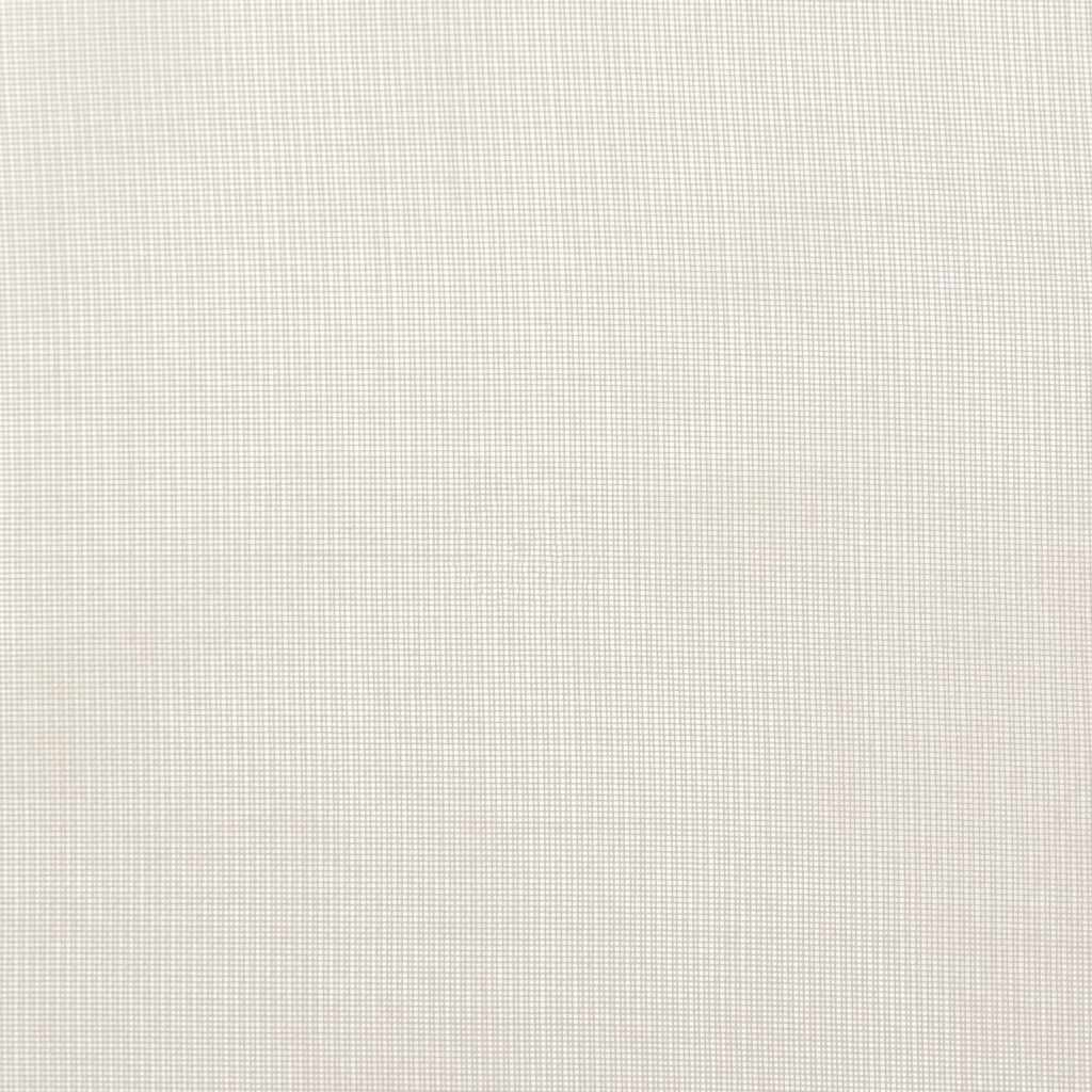 2 db krémszínű fátyolfüggönyök rojtokkal 140x260 cm