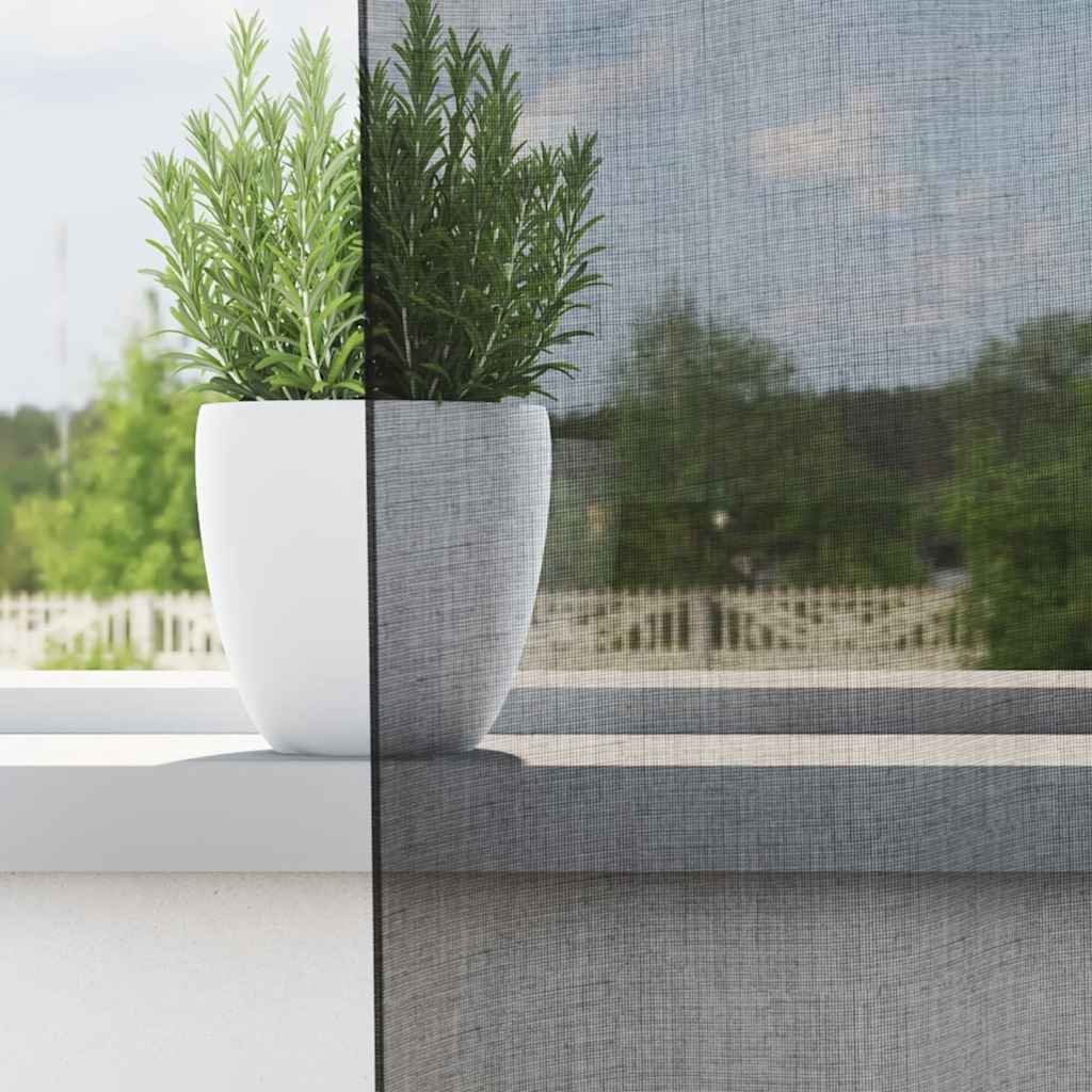 2 db fekete fátyolfüggönyök fülecske tetejével 140x260 cm
