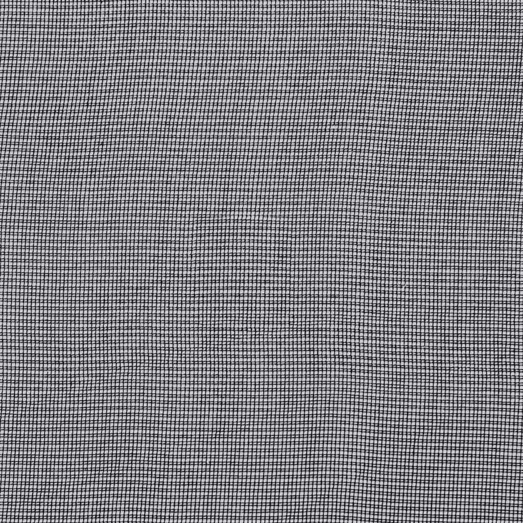 2 db fekete fátyolfüggönyök fülecske tetejével 140x260 cm