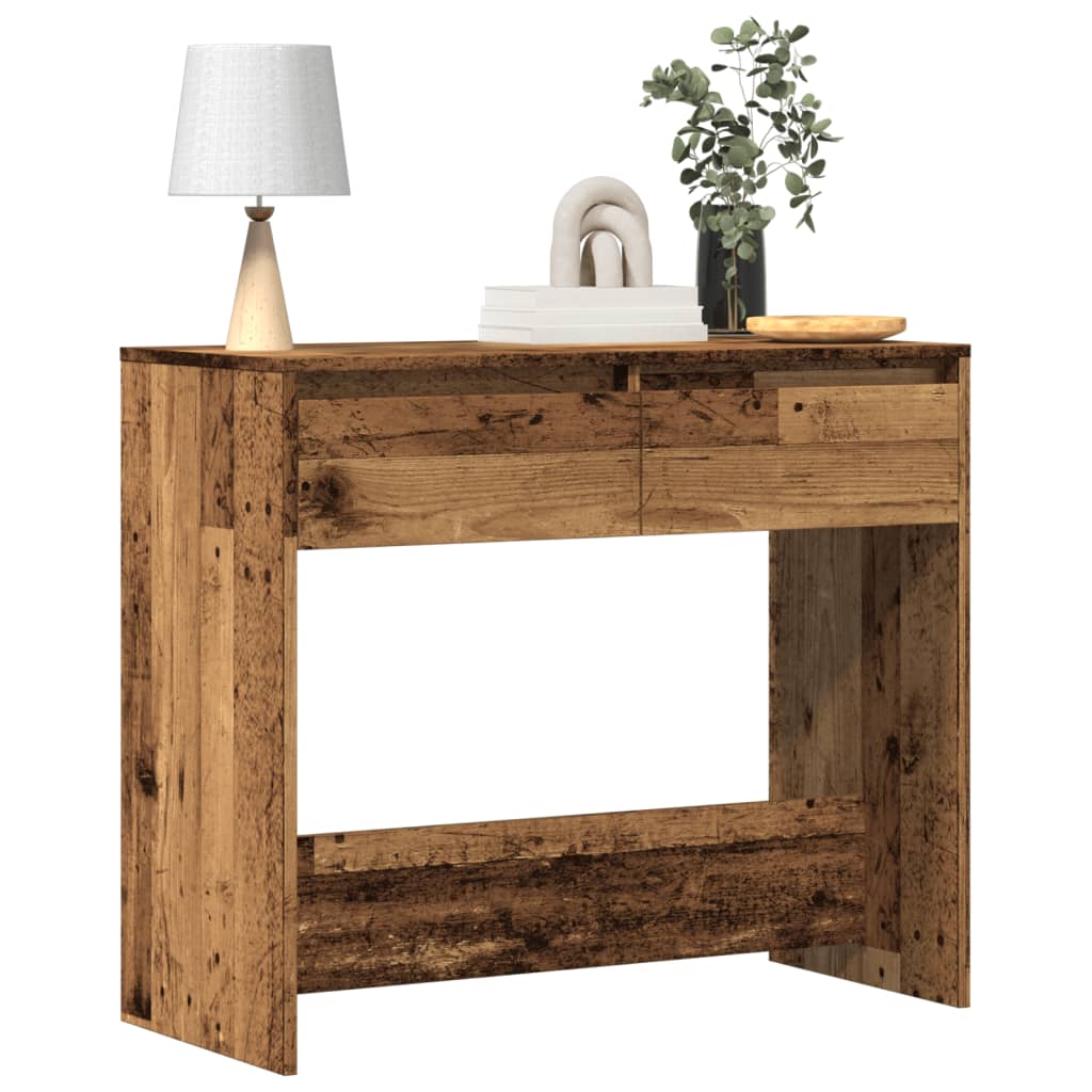 szürke sonoma szerelt fa tálalóasztal 89x41x76,5 cm
