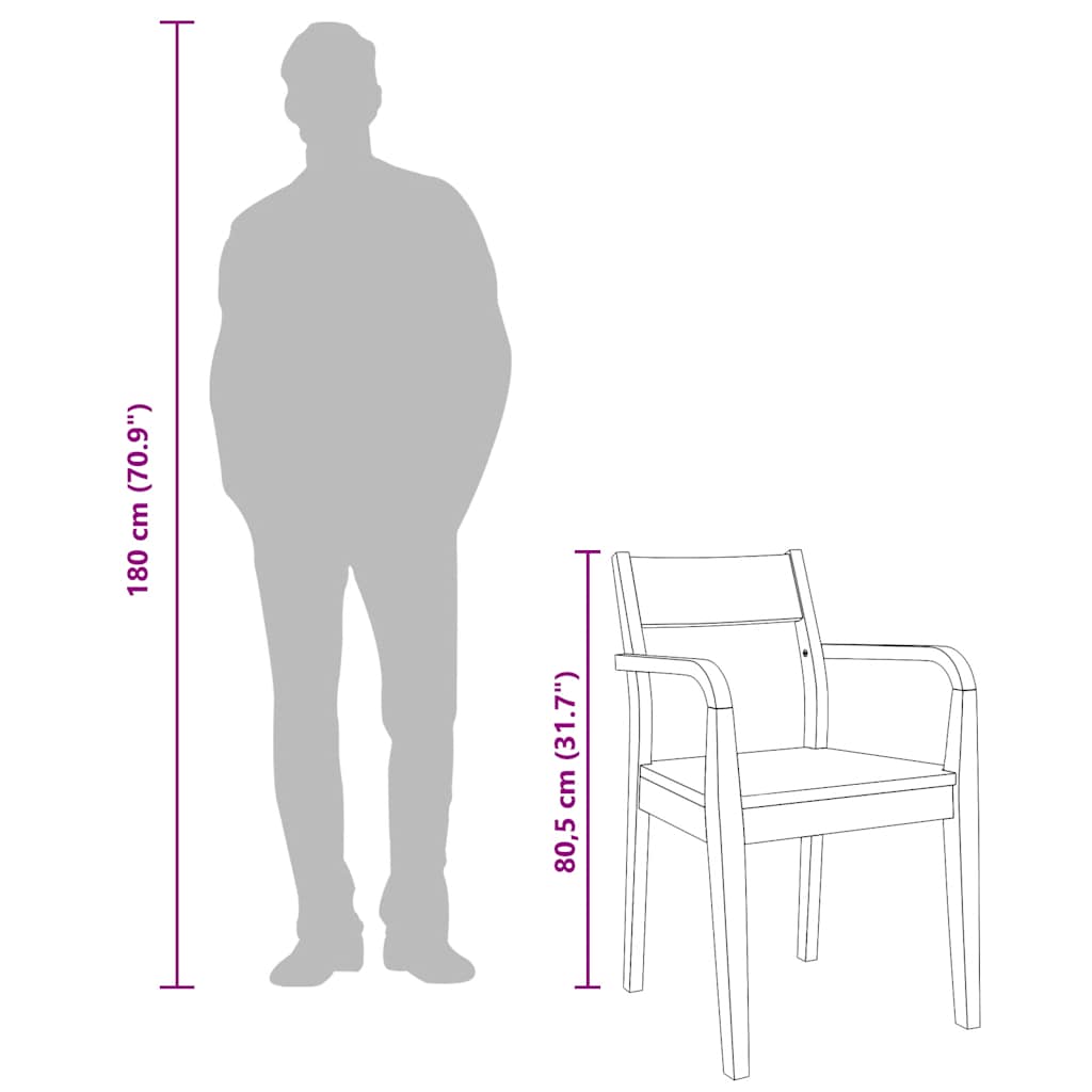 2 db fehér tömörfa gumiból készült étkezőszékek