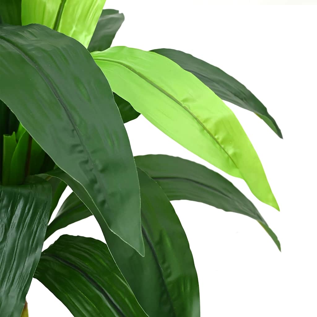 zöld mesterséges dracaena fa 36 levéllel 120 cm