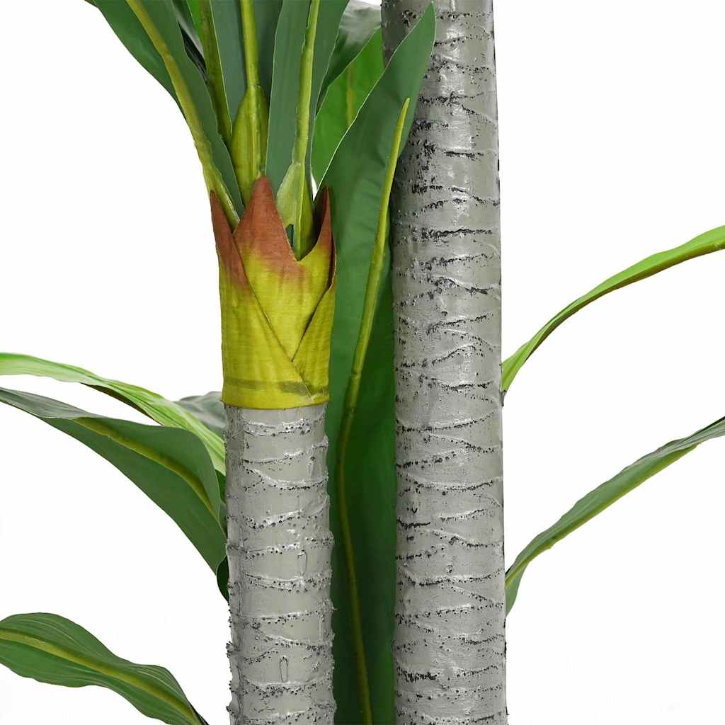 zöld mesterséges dracaena fa 36 levéllel 120 cm