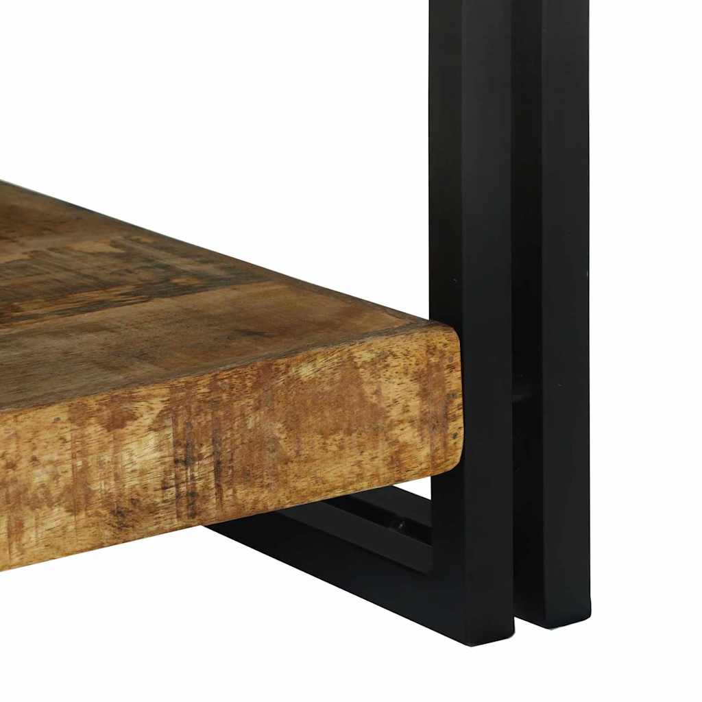 Dohányzóasztal Barna 120 x 50 x 38 cm tömör mangófa