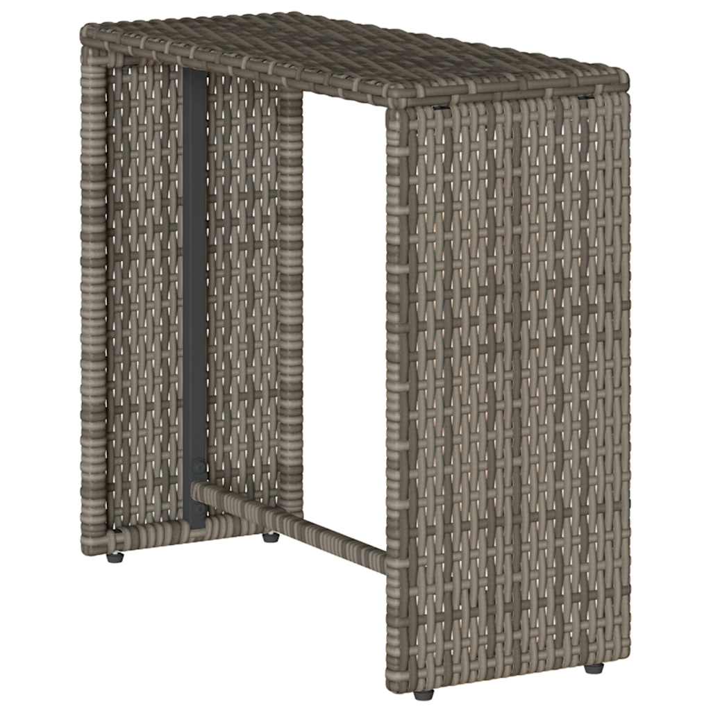 5 részes polyrattan kerti kanapé garnitúra párnákkal stackable