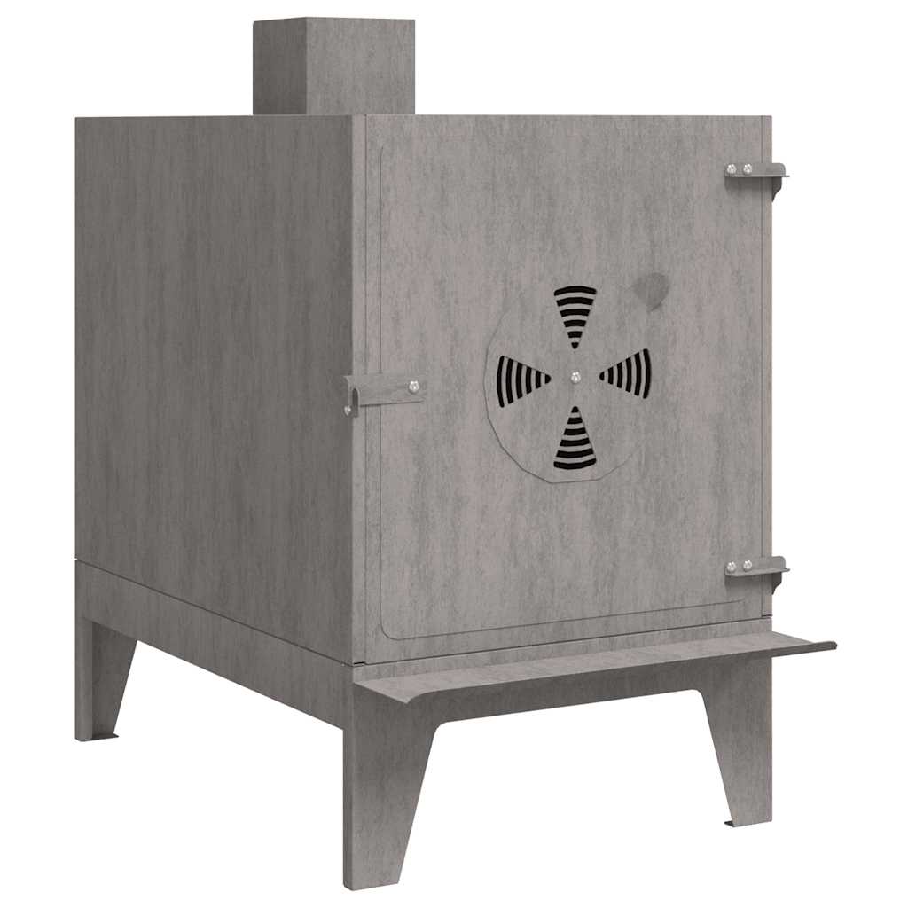 kemping tűzhely 35x50x60 cm Corten acél