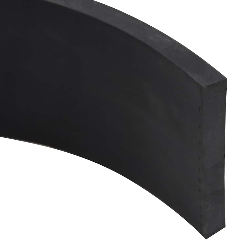gumiszegély hókotróhoz fekete 250x8x1 cm