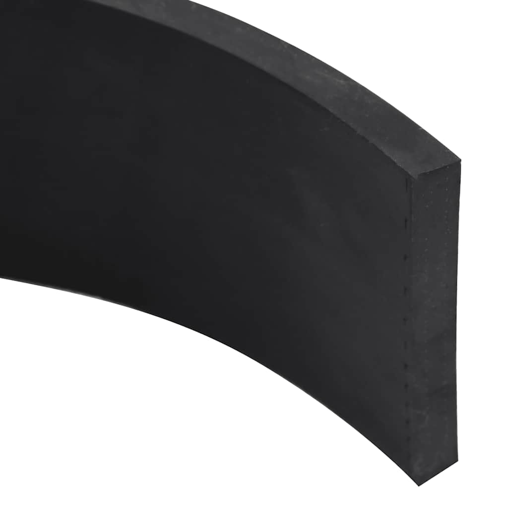 gumiszegély hókotróhoz fekete 250x10x1 cm