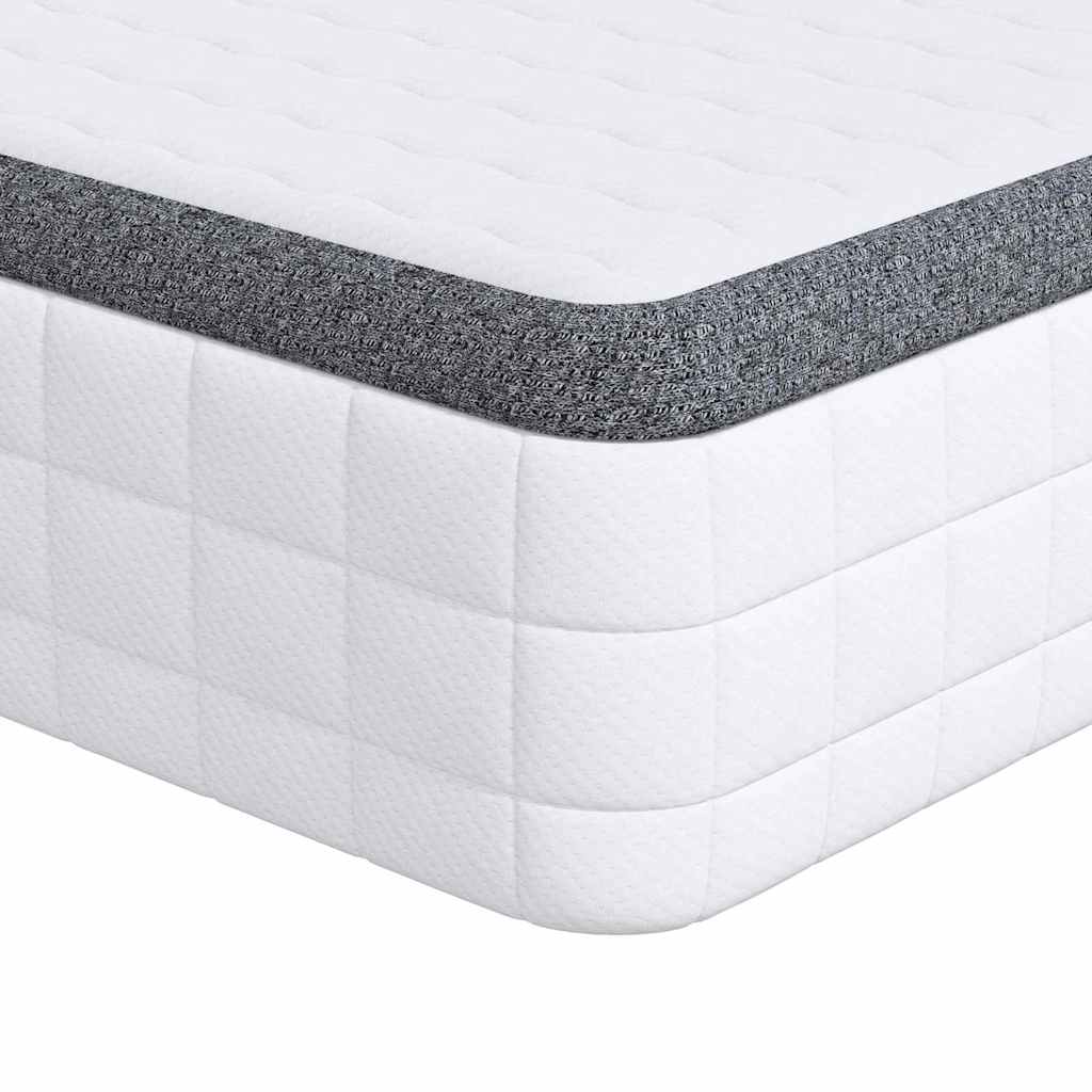 Matrac Fehér és Szürke 90 x 200 cm Bonell Rugó