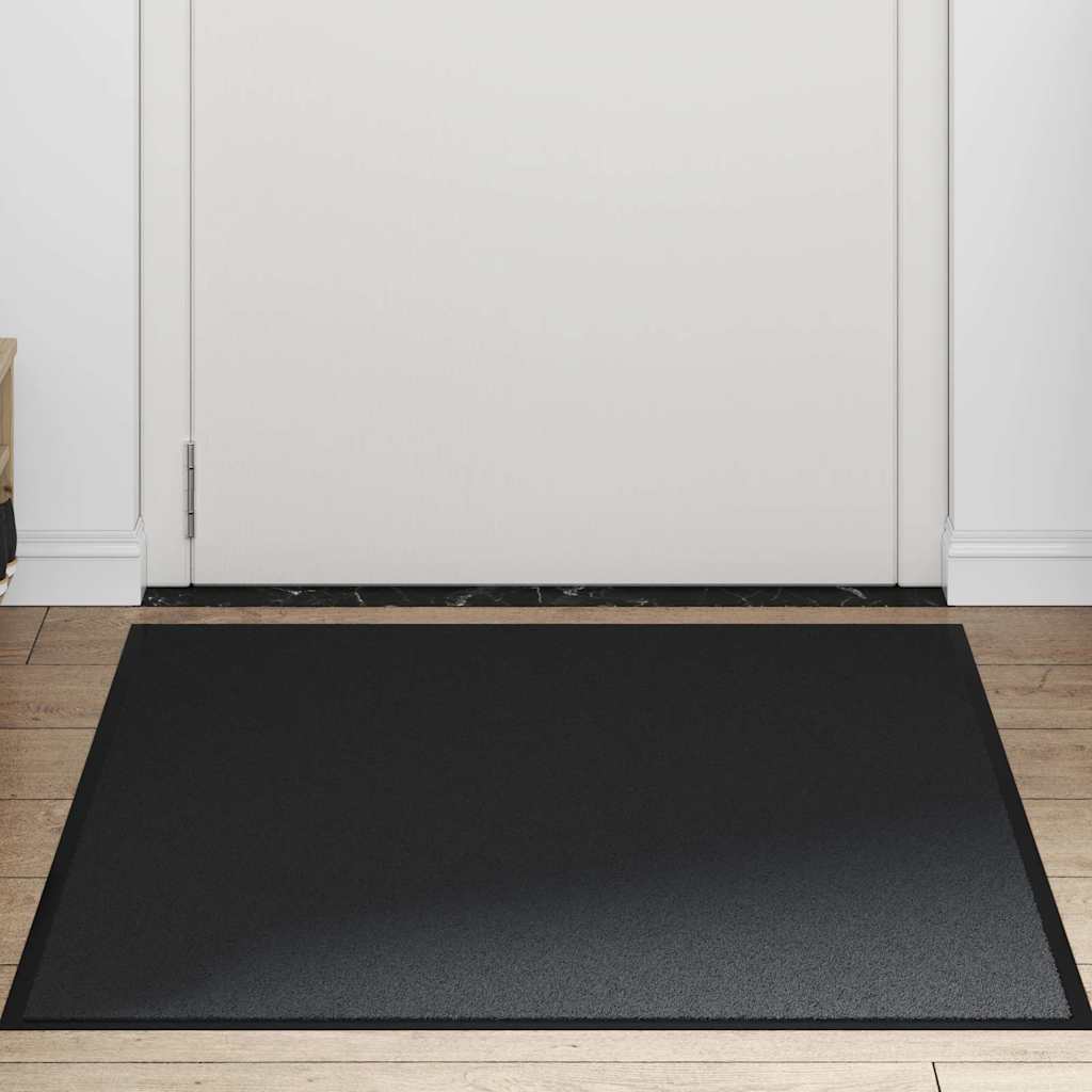 fekete lábtörlő 80 x 120 cm