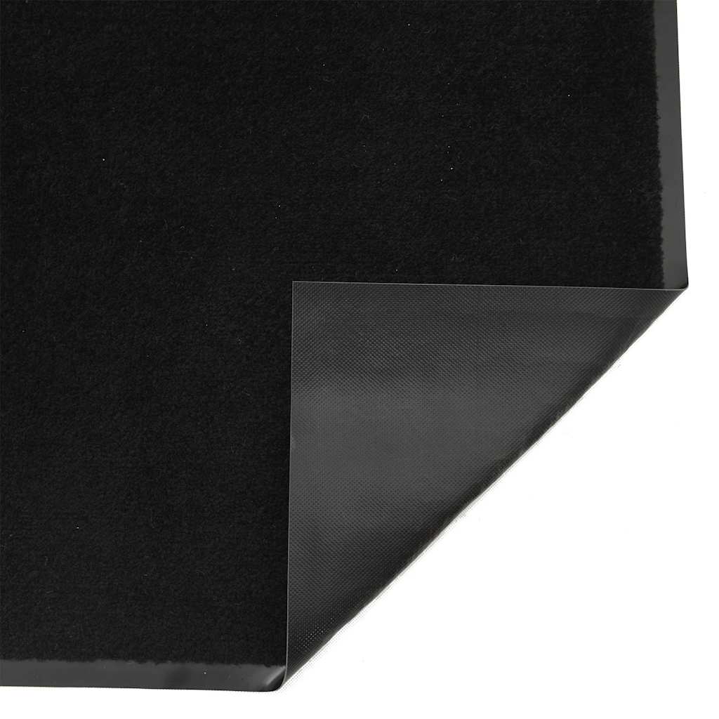 fekete lábtörlő 80 x 120 cm