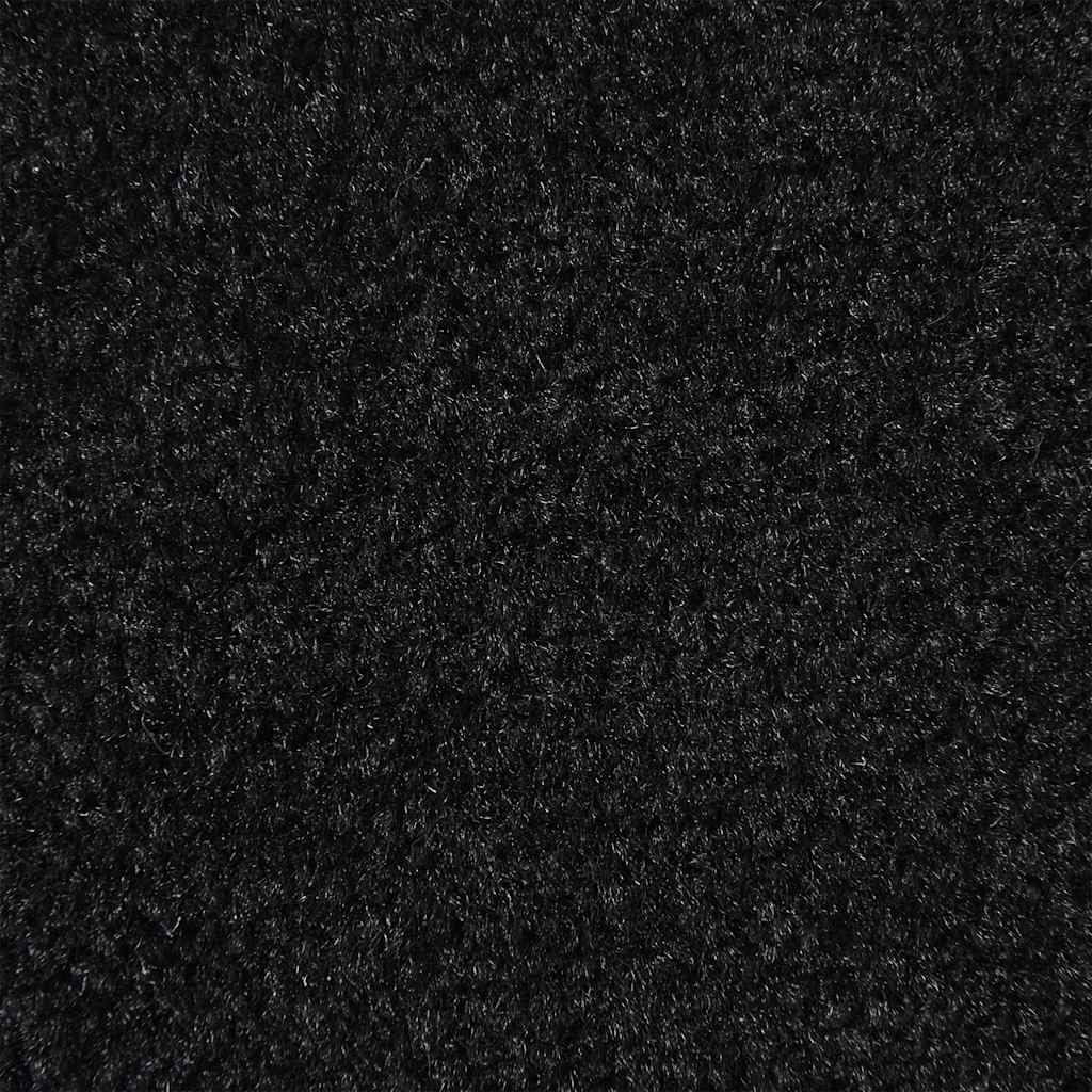fekete lábtörlő 80 x 120 cm