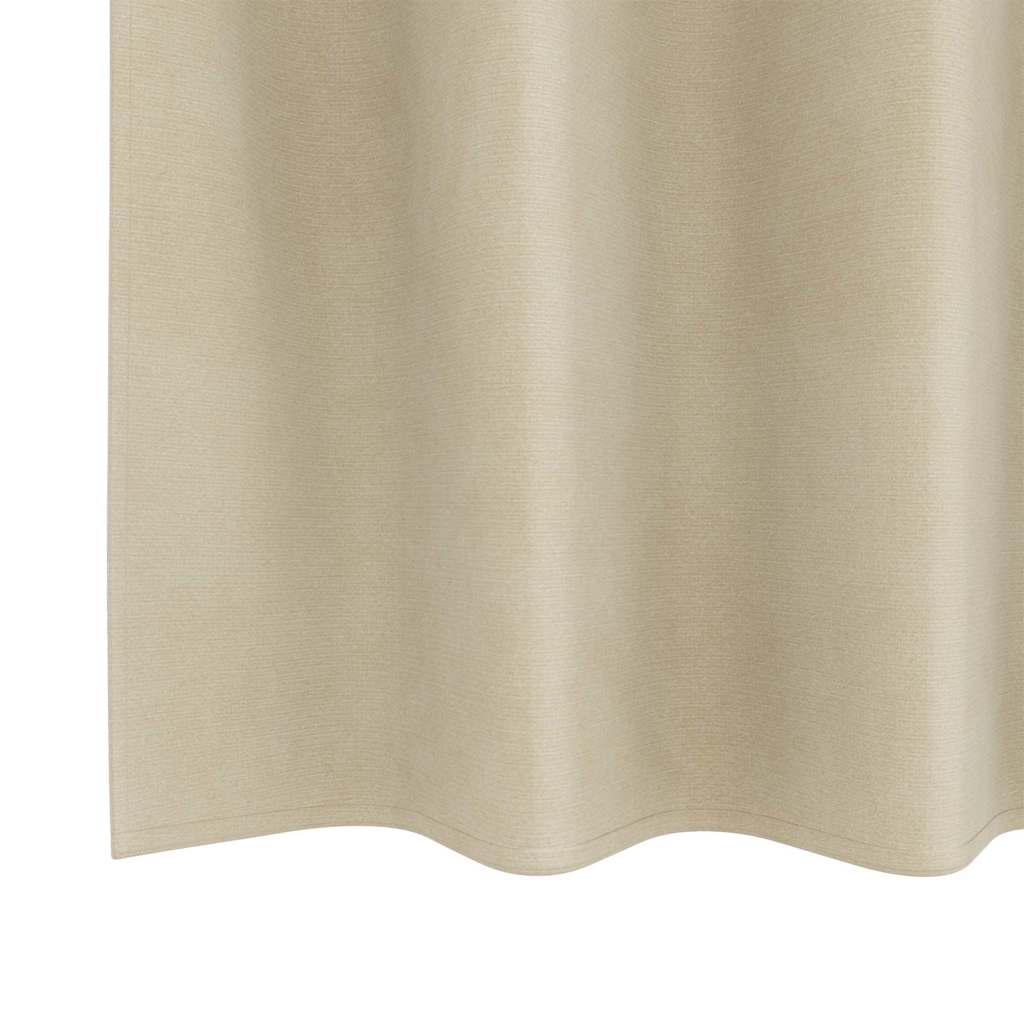 Függönyök függönyökkel 2 pcs Krém 140 x 245 cm Bársony
