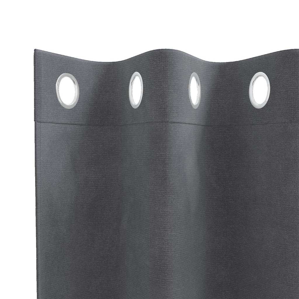 Függönyök függönyökkel 2 pcs Világosszürke 140 x 260 cm Bársony