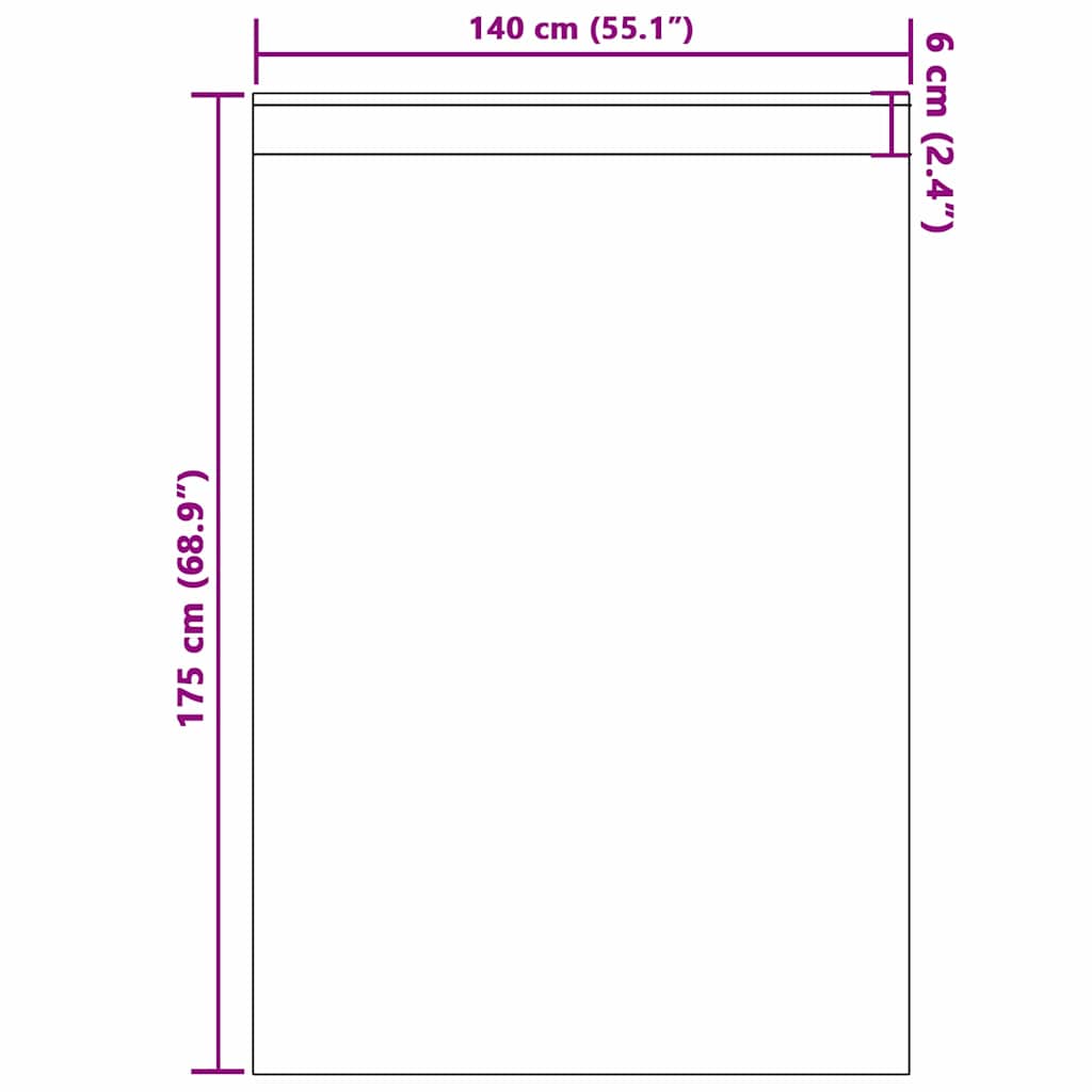 Függöny függönyökkel 2 pcs Barna 175 x 140 cm Bársony