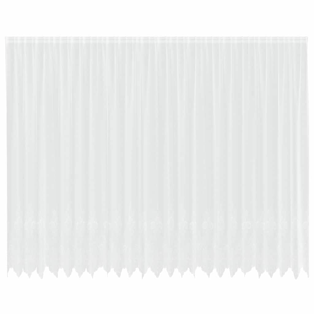 Függönyök függönyökkel Fehér 600 x 260 cm Poliészter