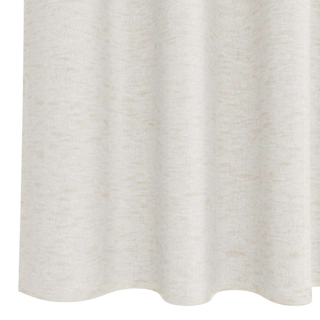 Függönyök függönyökkel 2 pcs Krém 140x175cm Poliészter
