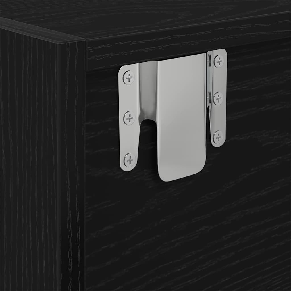 TV szekrény fiókkal Musta tammi 100 x 31 x 25,5 cm Faanyag