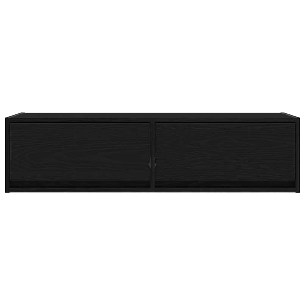 TV szekrény fiókkal Musta tammi 100 x 31 x 25,5 cm Faanyag