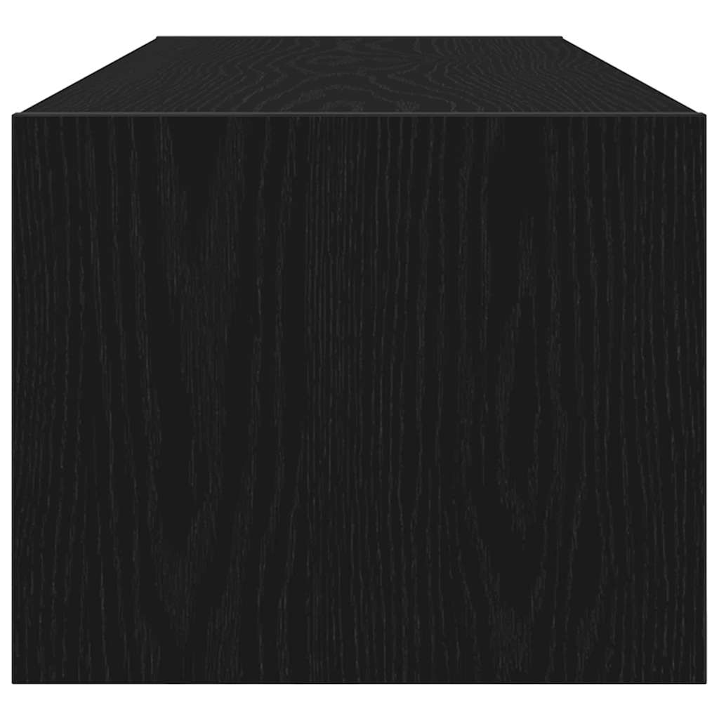 TV szekrény fiókkal Musta tammi 100 x 31 x 25,5 cm Faanyag
