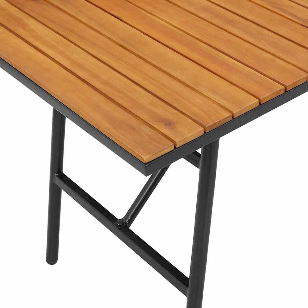 Étkezőasztal Barna 110 x 55 x 62 cm Tömör akácfa