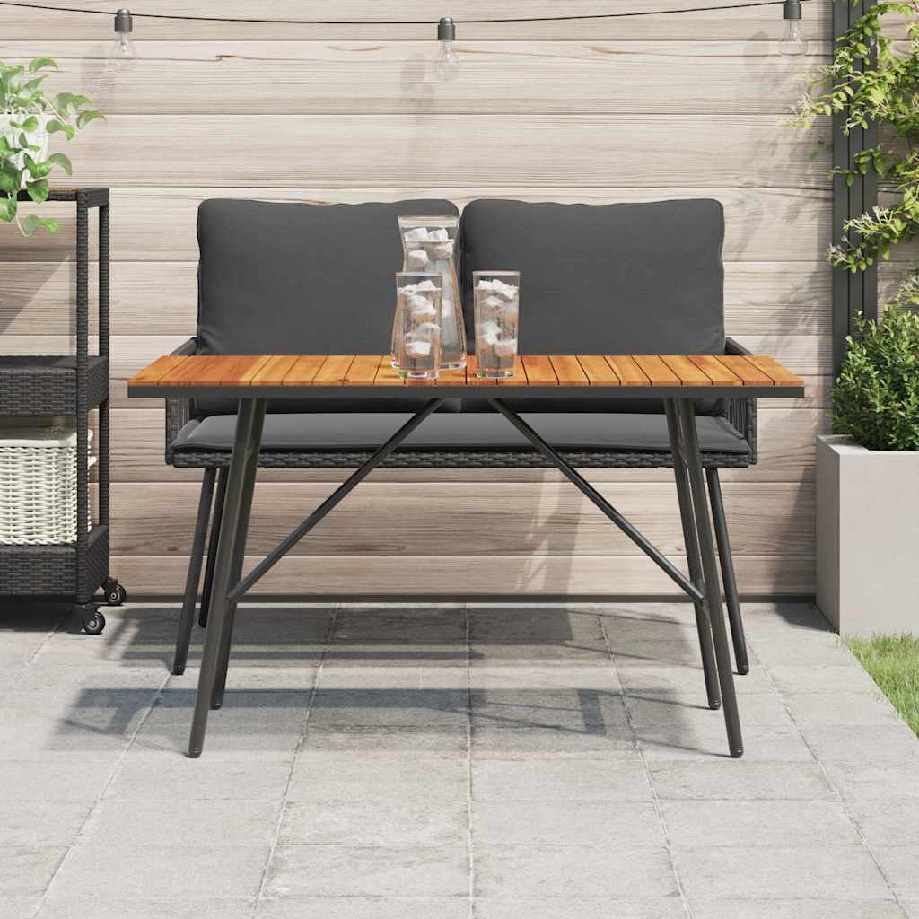 Étkezőasztal Barna 110 x 55 x 62 cm Tömör akácfa