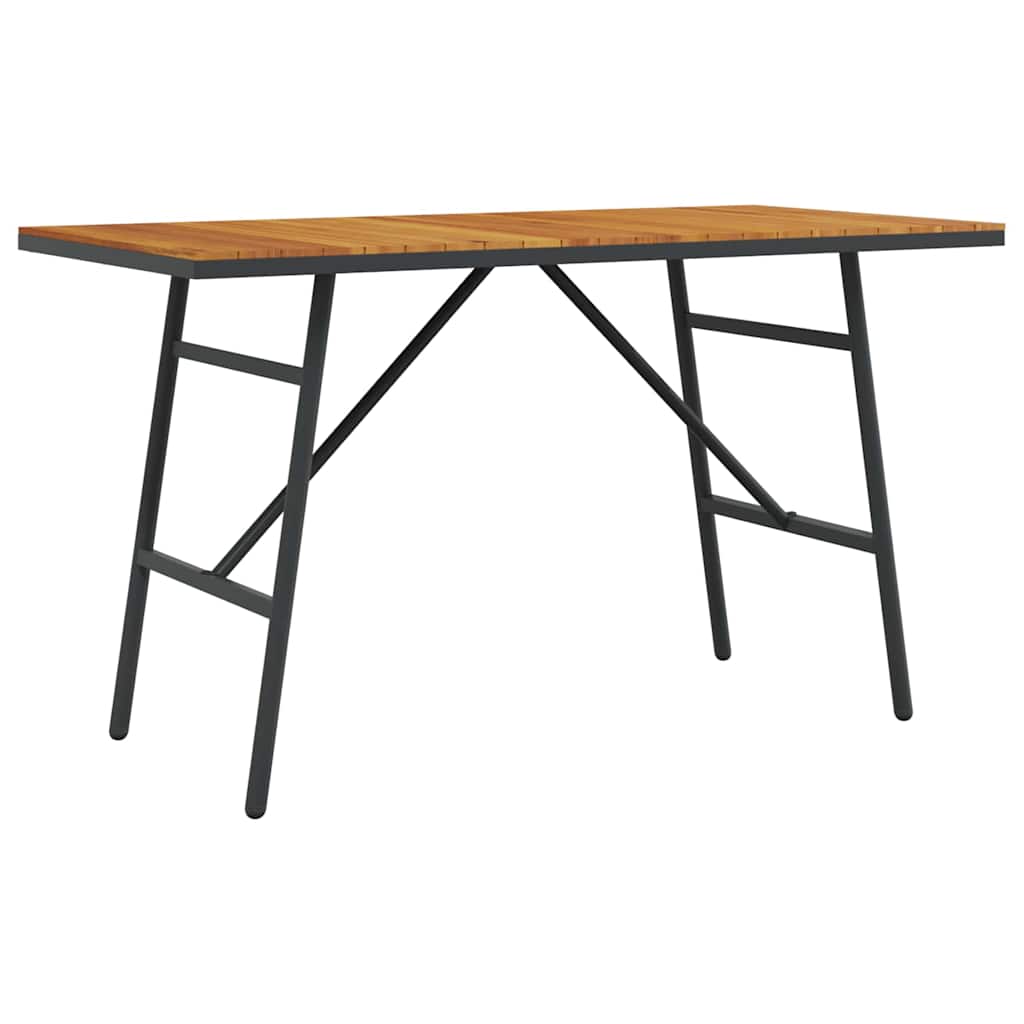 Étkezőasztal Barna 110 x 55 x 62 cm Tömör akácfa
