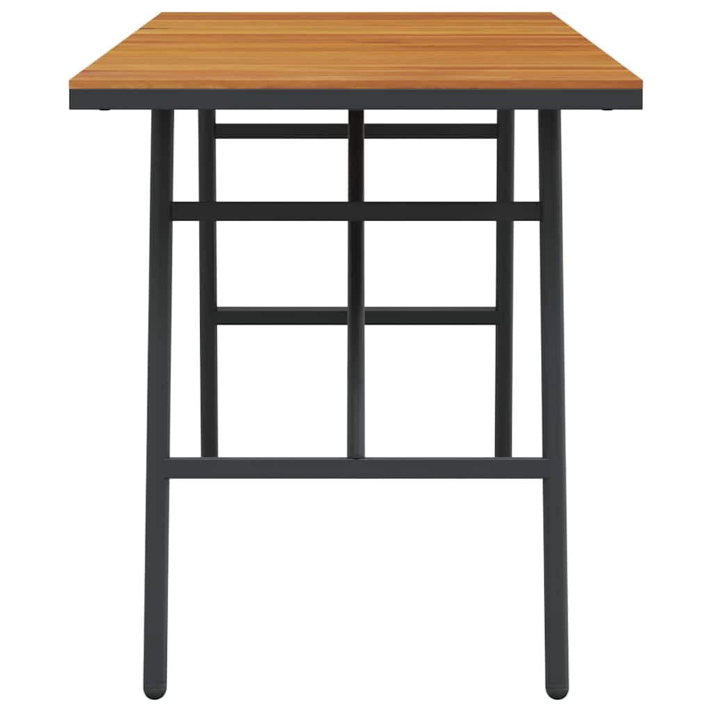 Étkezőasztal Barna 110 x 55 x 62 cm Tömör akácfa