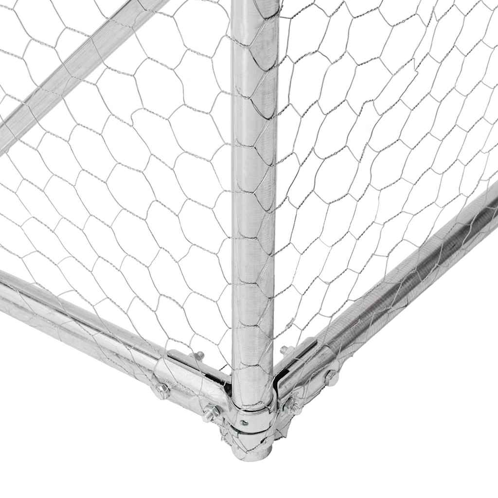Csirkefuttató 2,5x8x2,25 m horganyzott acél