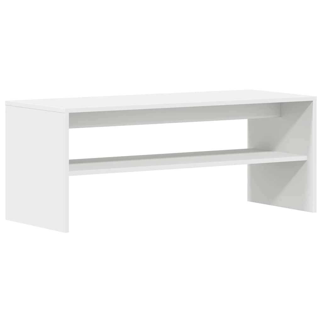 fehér forgácslap TV-szekrény 100 x 40 x 40 cm