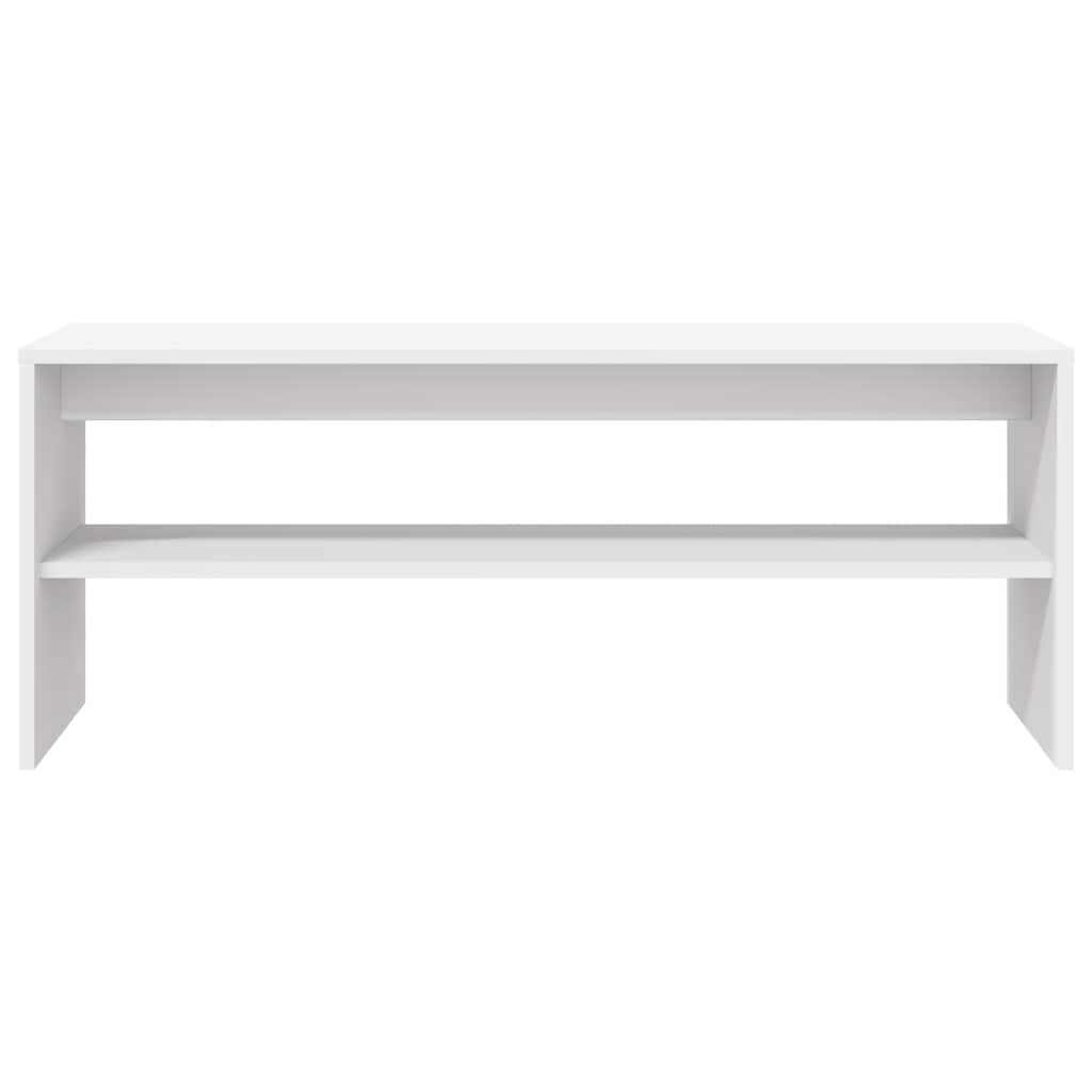 fehér forgácslap TV-szekrény 100 x 40 x 40 cm