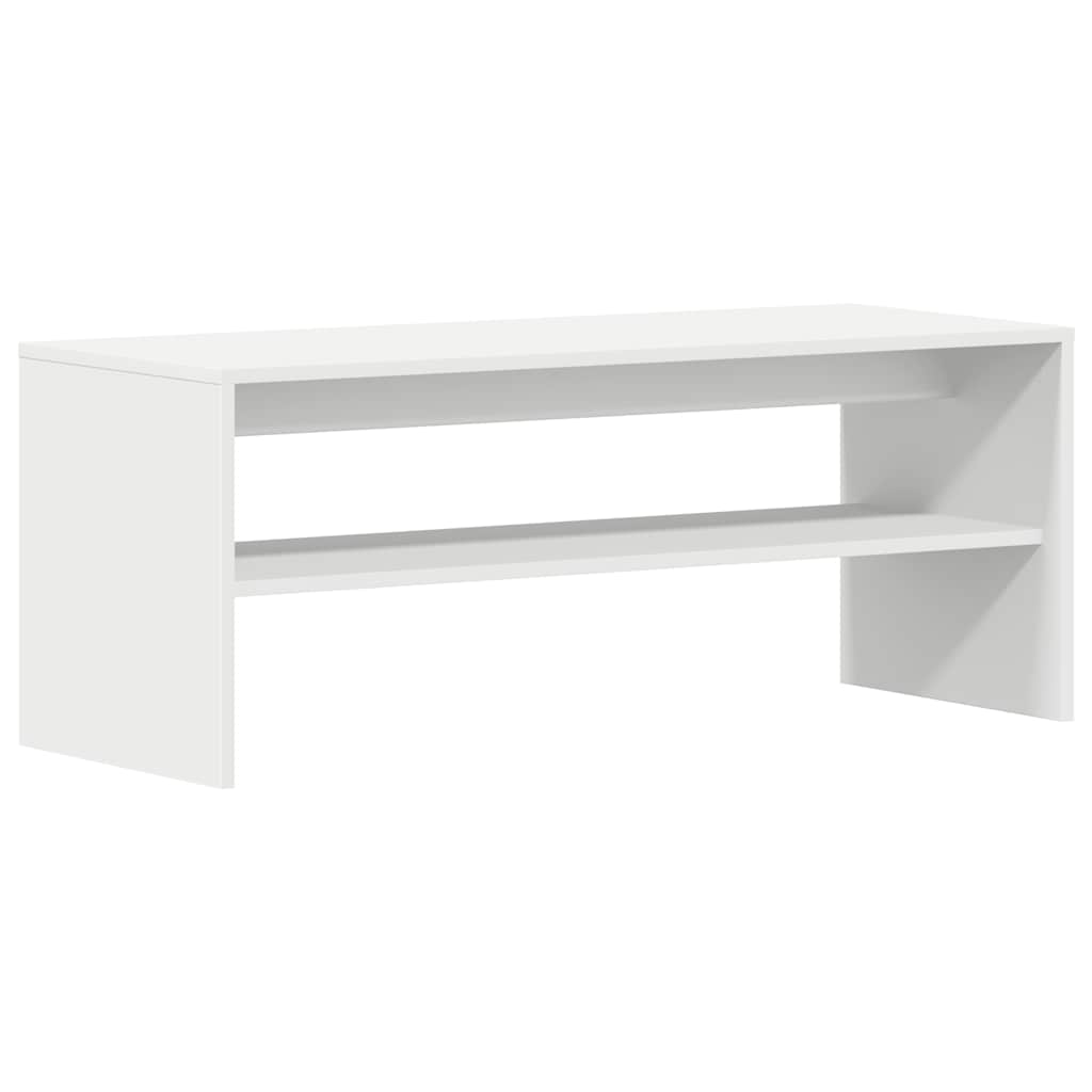 fehér forgácslap TV-szekrény 100 x 40 x 40 cm