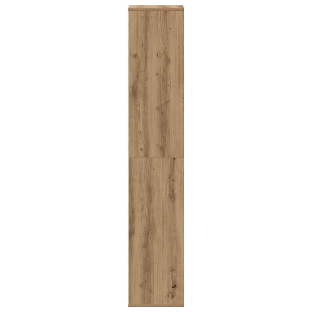 kézműves tölgy szerelt fa cipősszekrény 54 x 34 x 183 cm