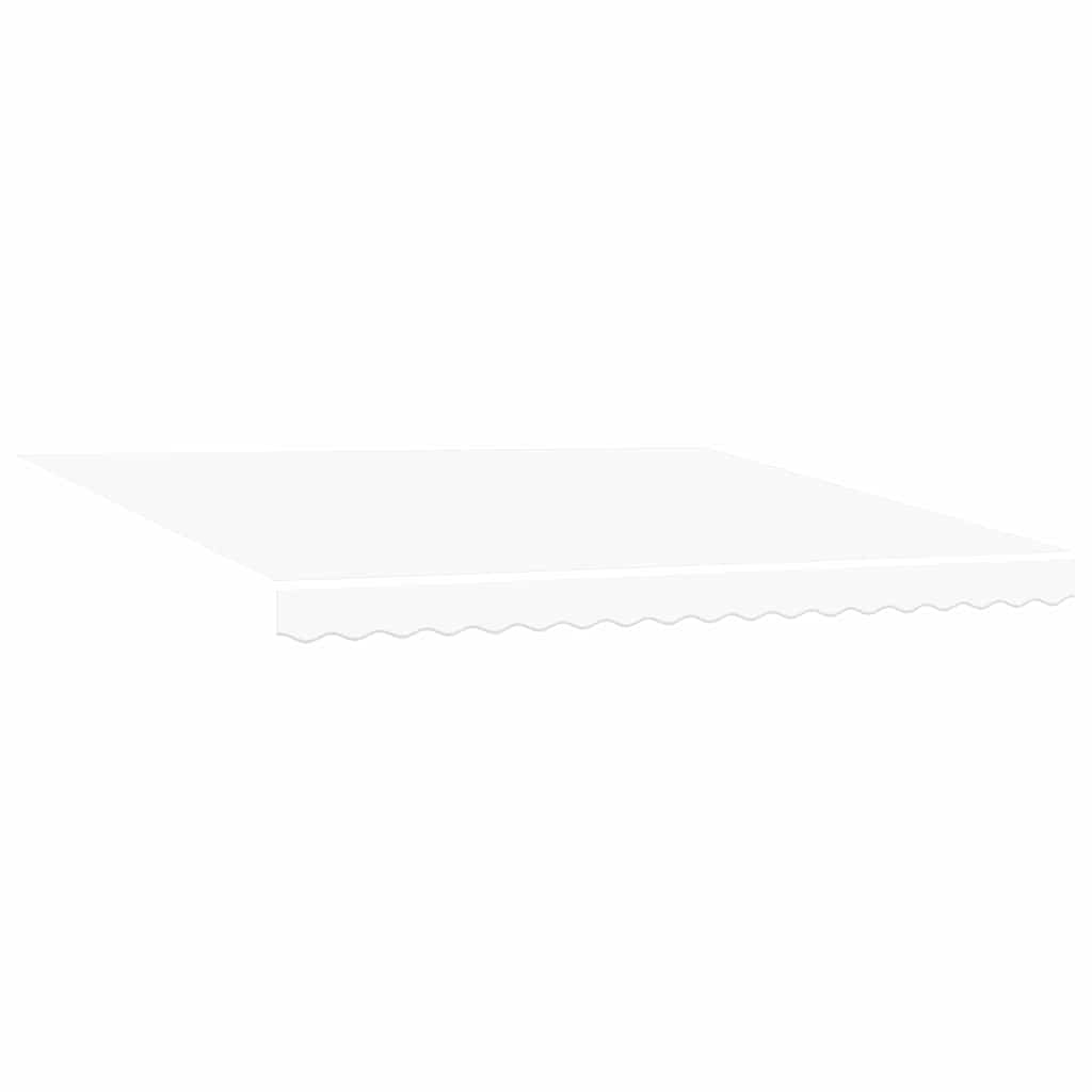 Napellenző ponyva Fehér 400 × 300 cm Vászon