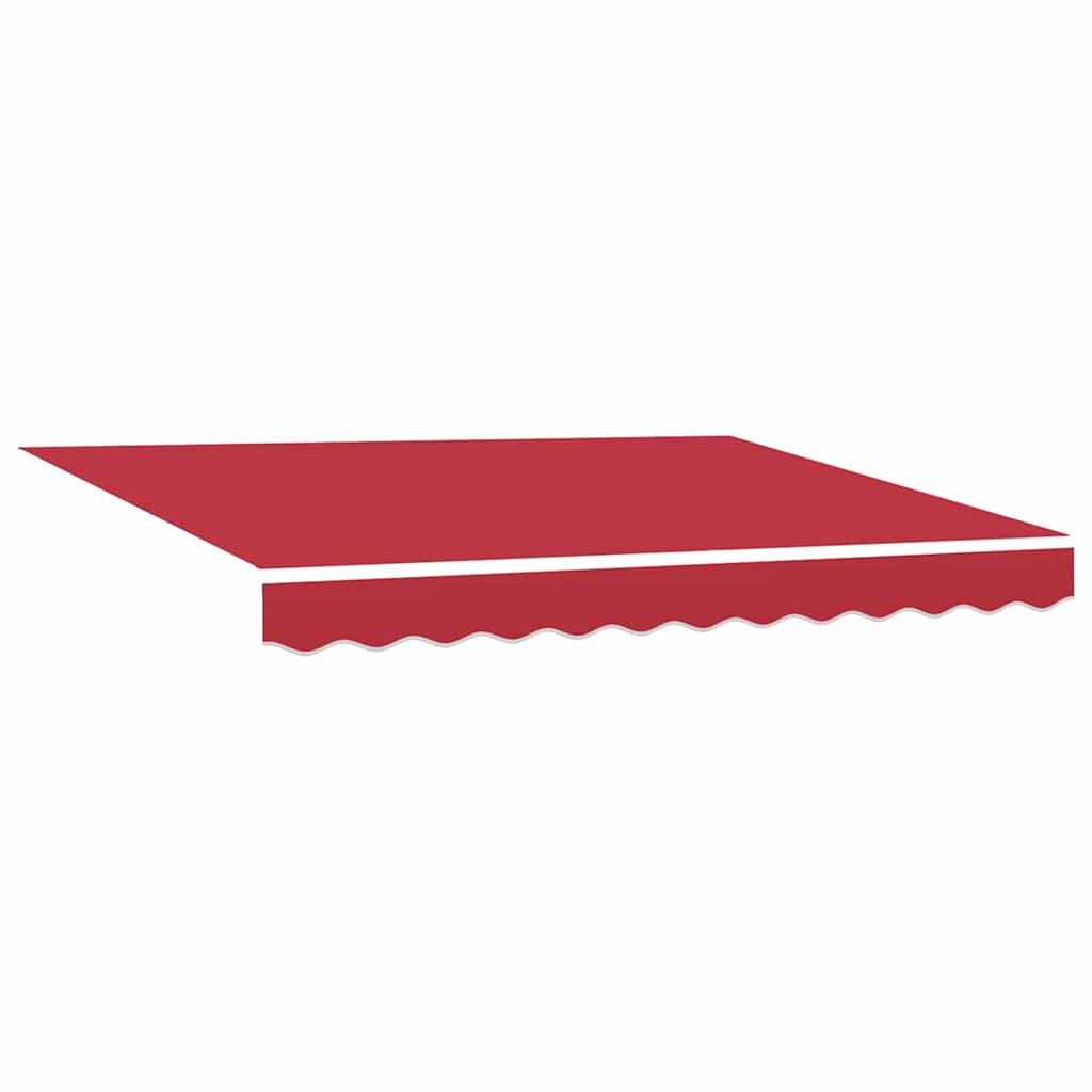 Napellenző ponyva Piros 350 x 250 cm Vászon