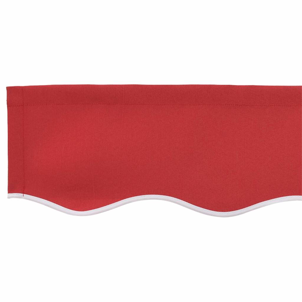 Napellenző ponyva Piros 500 × 350 cm Vászon