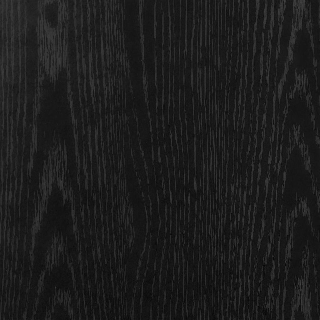 fekete tölgyfa monitorállvány 100 x 24 x 13 cm
