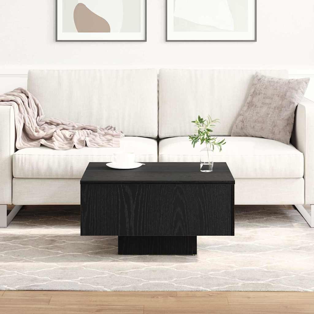 Dohányzóasztal Musta tammi 60 x 60 x 31.5 cm Faanyag