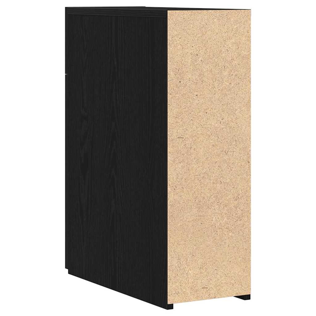 Szekrény Musta tammi 20 x 45.5 x 60 cm Faanyag