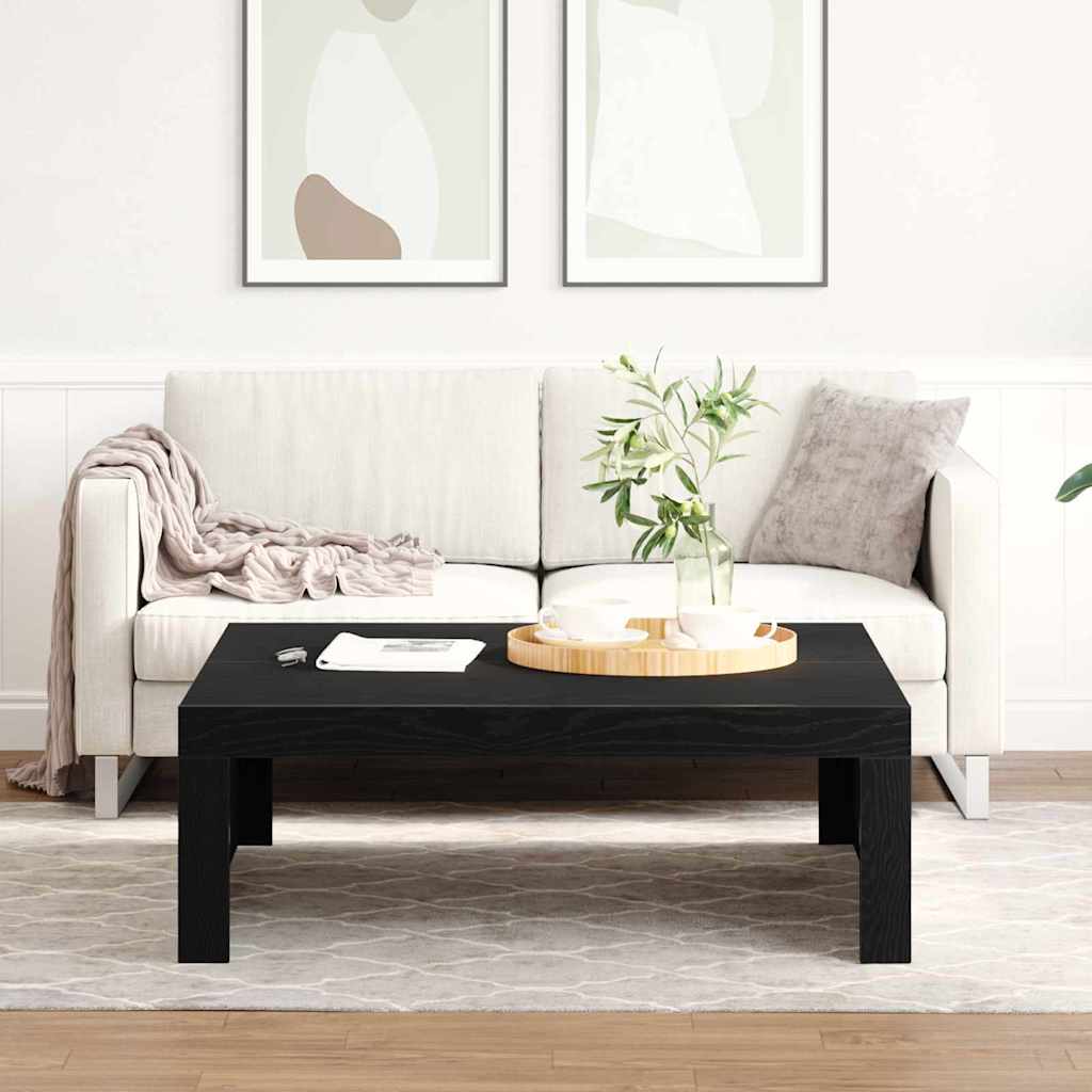 Dohányzóasztal Musta tammi 100 x 100 x 35 cm Faanyag