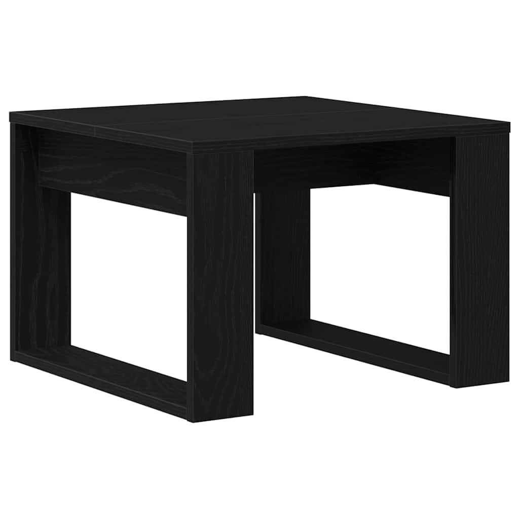 Dohányzóasztal Musta tammi 50 x 50 x 35 cm Faanyag
