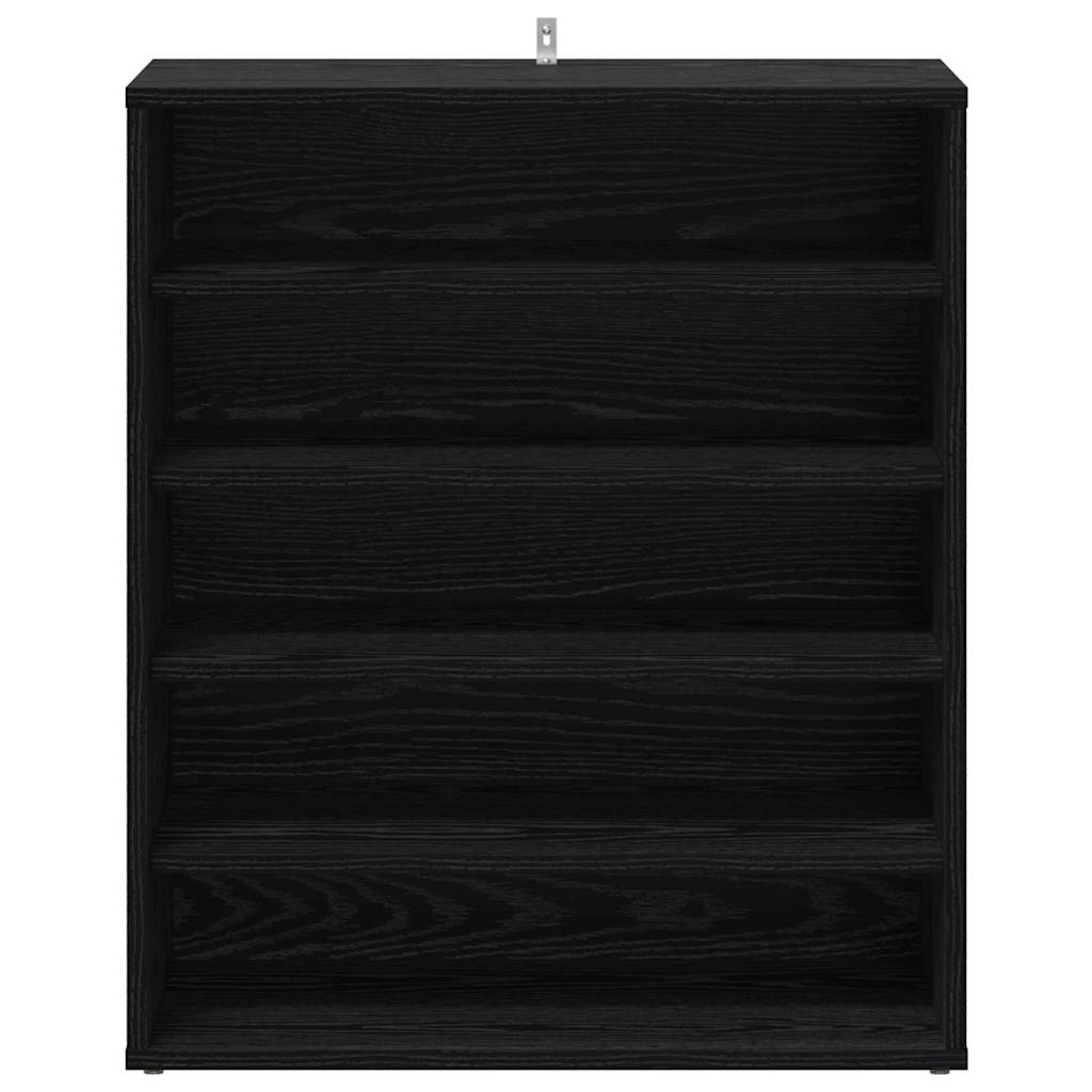 Cipősszekrény polcokkal Musta tammi 60 x 35 x 70 cm Faanyag