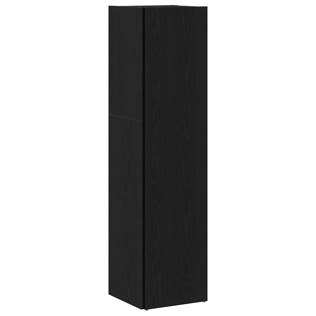 Sarokpolcok Musta tammi 33 x 33 x 132 cm Faanyag