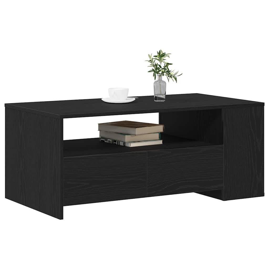 Dohányzóasztal Musta tammi 102 x 55 x 43.5 cm Faanyag